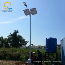 célula fotovoltaica de aço galvanizado por imersão a quente 100 w led luz de imagem solar